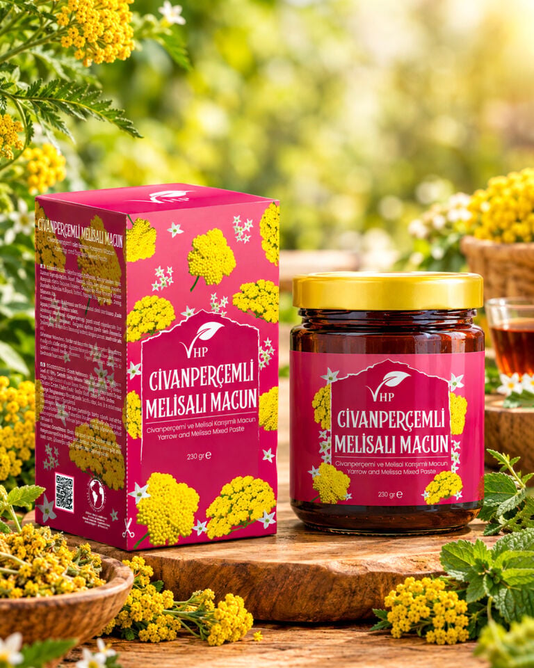 VHP CİVAN PERÇEMLİ VE MELİSALI MACUN 230 GR