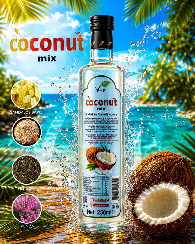 VHP COCONUT MIX HİNDİSTAN CEVİZLİ KARIŞIM 250 ML